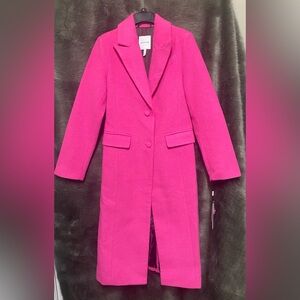 🩷NWT🩷 Avec Les Filles, Longline Blazer Coat, Fuschia, Size S